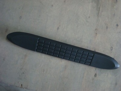 TrailFX Black Plastic NERF Bar Step Pad for 4'' Oval Straight Bars