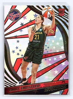 2022 Panini Revolution WNBA Emily Engstler Astro Rookie (RC) #92 Fever