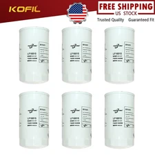 6X LF16015 Lube Filter Fits Donaldson P550520,Baldwin BT7237,Napa 7037,Wix 5703