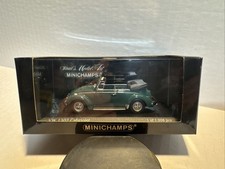 Minichamps, VW 1302 Cabriolet 1972 Green , 1/43 Diecast Car, 1 of 1,008 pcs