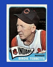 1965 Topps Set-Break #301 Birdie Tebbetts Mgr EX-EXMINT *GMCARDS*