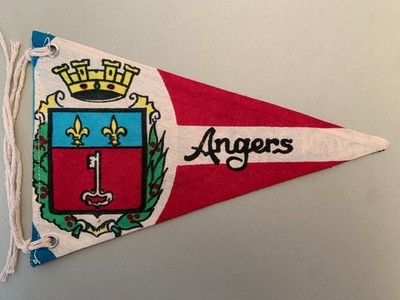Wimpel ANGERS Maine-et-Loire Frankreich - aus Baumwolle - Souvenir Wimpel Wimpel