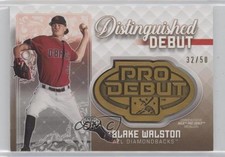2020 Topps Pro Debut Distinguished Medallions Gold 32/50 Blake Walston 10m3