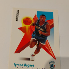 SkyBox 1990-91 NBA Card Lot Bogues, Muggsy G Hornets Stay In School (6 Cards)