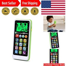 Cute Green Chat and Count Emoji Phone   Perfect for Playful Learning Adventures