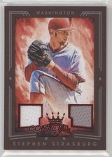 2015 Panini Diamond Kings Red Framed Materials 4/99 Stephen Strasburg #127 0aa