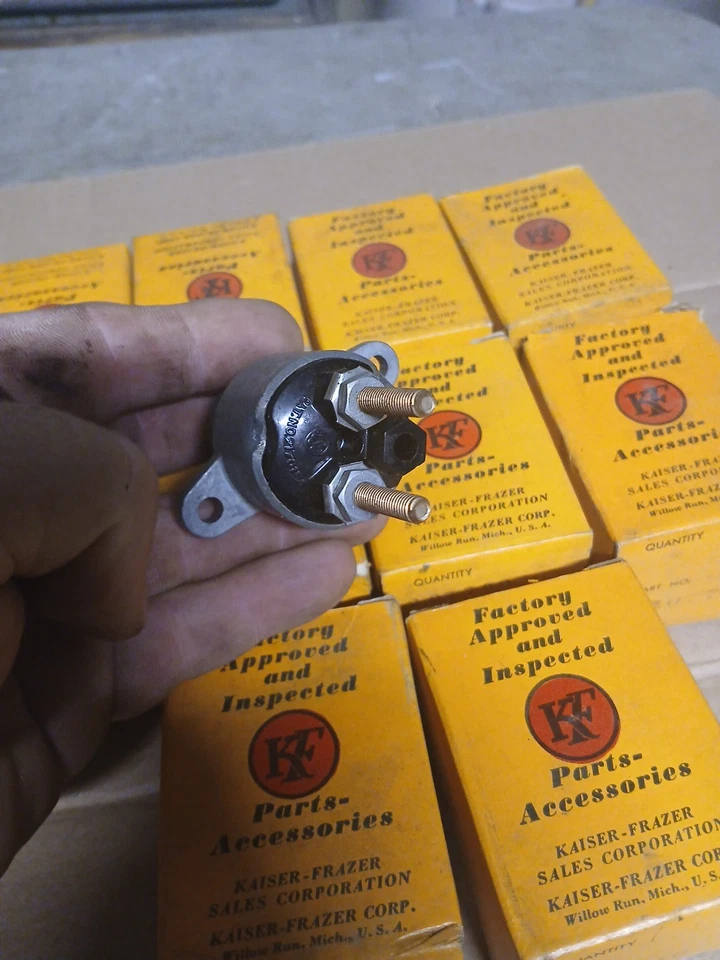 Lot Of 10 NOS 1951 Kaiser- Frazer 52 Virginian Ignition Switches 207760 - Image 3 of 4