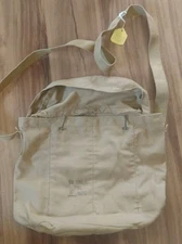 Vintage British Military Style 6 Pocket Shoulder Bag 1970 Utility Bag 