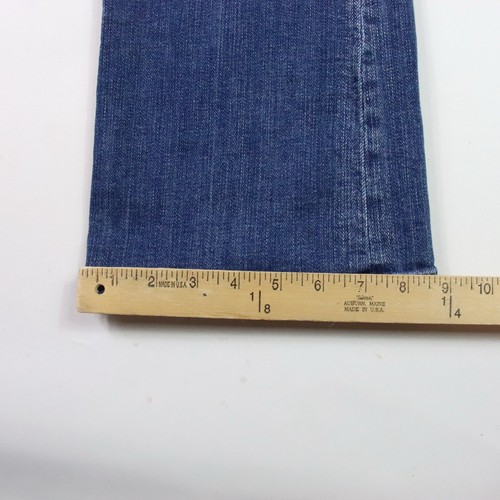 Lucky Brand Lil Maggie Jeans Women 0/25 Blue Bootcut Distressed Low Rise 28x34 - Picture 11 of 15