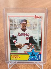 REGGIE JACKSON, 1983 Topps Card #390