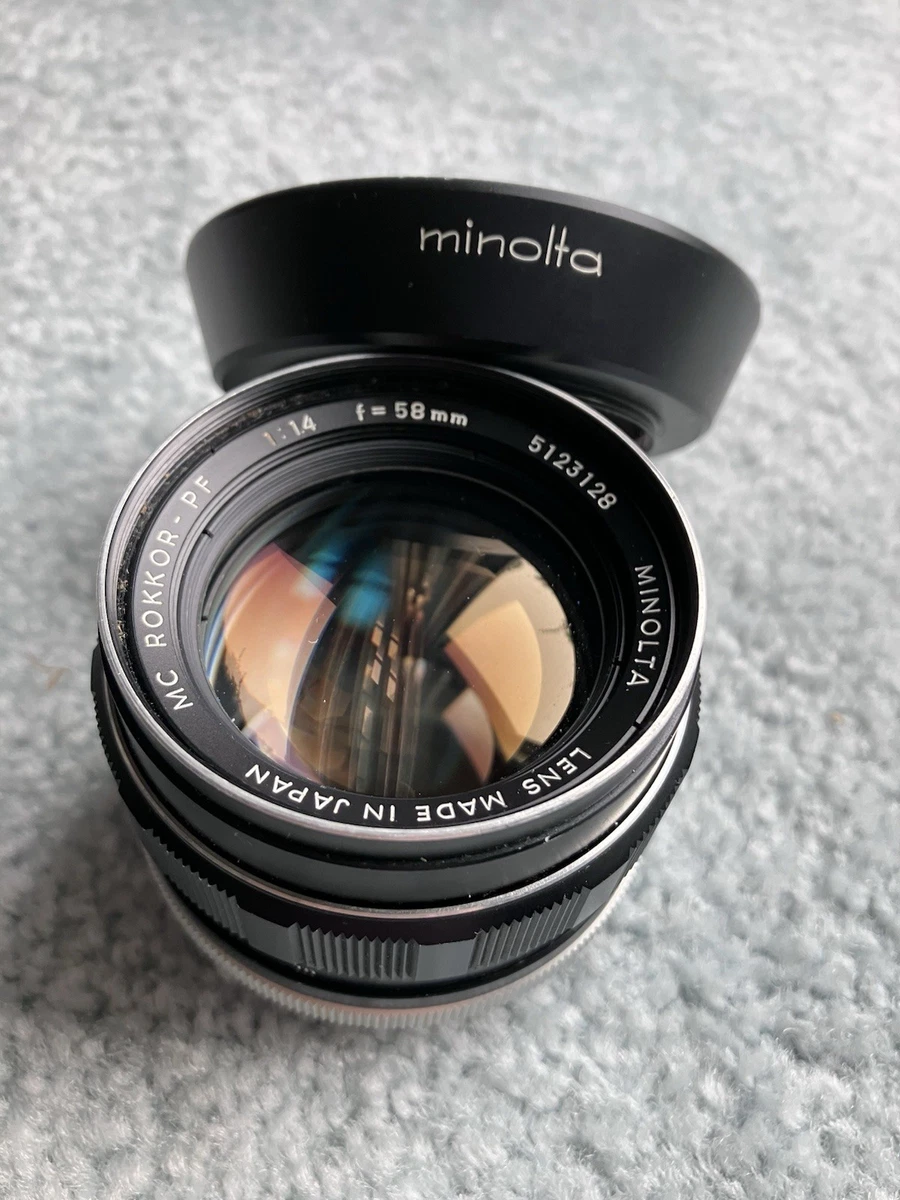 Minolta Rokkor PF 50mm Camera Lenses for sale - eBay
