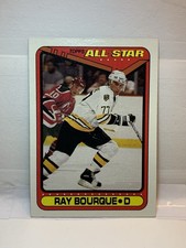 1990-91 Topps Ray Bourque Boston Bruins #196