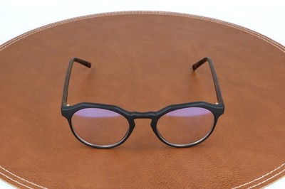 Nectar Grove Black Round Eyeglasses Frames 47-20-145