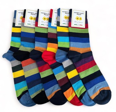 Konvolut 6 Paar Herren Kurzsocken Baumwolle Schottland Garn Elastisch...