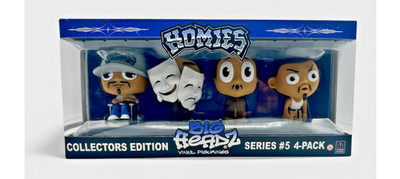 Homies Big Headz 4 Pack Figure Set Series 5