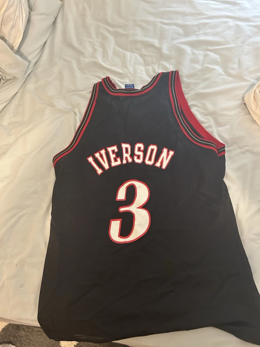 Champion Allen Iverson 44 Size NBA Fan Apparel & Souvenirs for