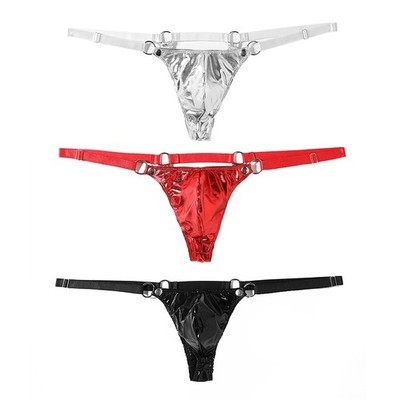 Männer Unterwäsche Tanga G-String Nachtclub Tangas Mikro O-Ring Bademode Sexy