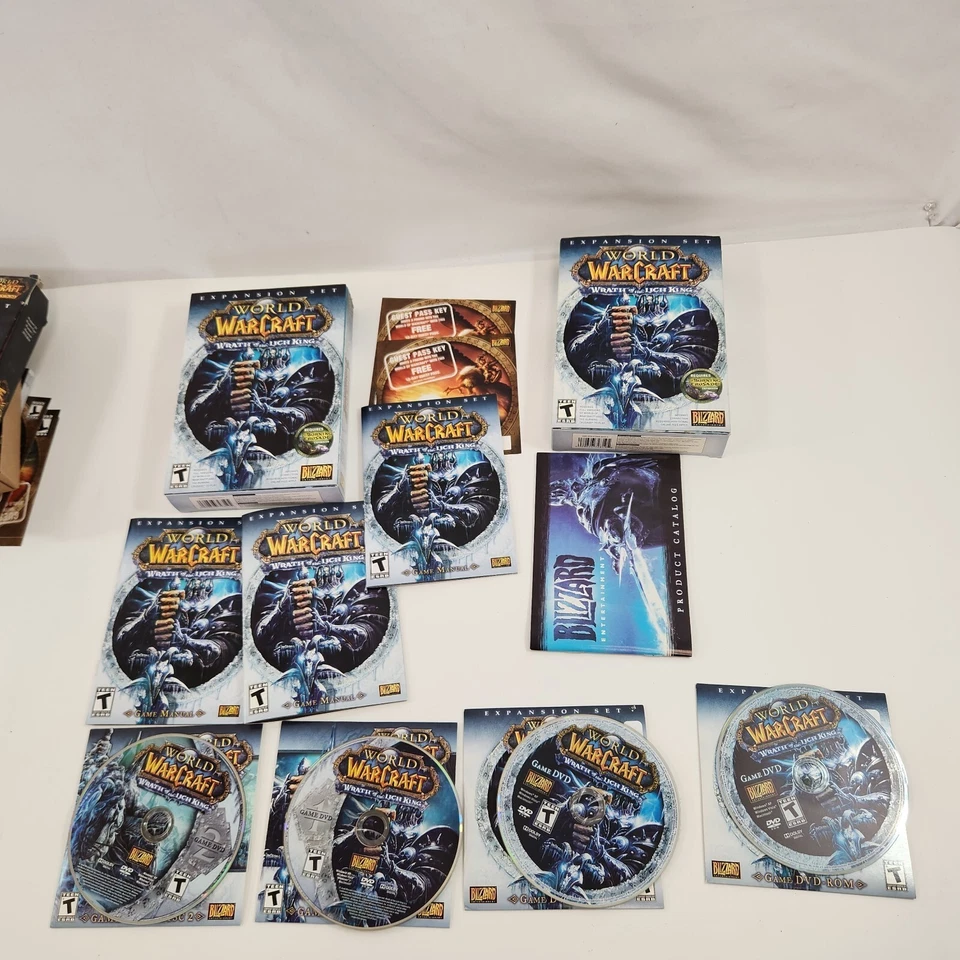 World of Warcraft PC Game & Expansion Sets CD-ROM Burning Crusade + more - Image 2 of 4
