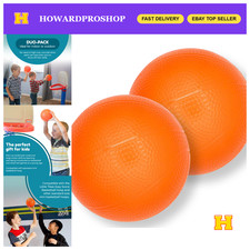 Kids Replacement Basketball for Mini Hoop  6" Diameter  Indoor  Outdoor Fun