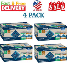 4 PACK Blue Buffalo Homestyle Recipe Adult Wet Dog Food, Lamb  Turkey, 6ct