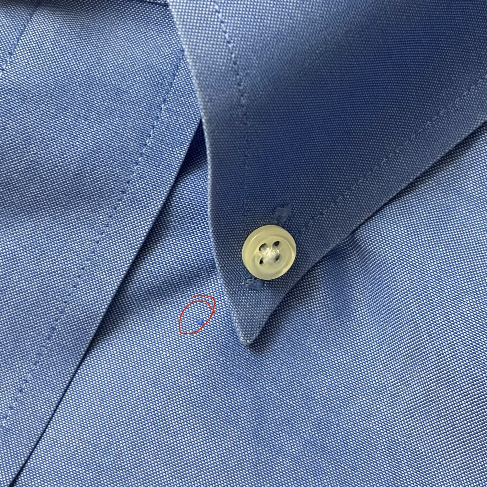 Brooks Brothers Madsion Fit Blue Cotton Dress Shirt Button Down 15.5-32 thumbnail 6