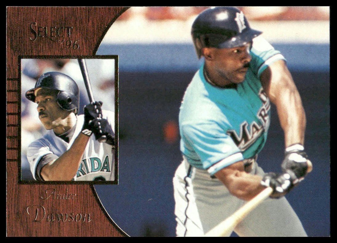 Andre Dawson 1996 Select #79 Florida Marlins