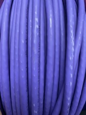 50m - Excel Solid Copper Cat6 Cable U/UTP B2ca Violet PoE Ethernet Network CCTV