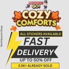 Monopoly Sticker Go 1⭐- 6⭐ (All Stickers Available) CHEAPEST🔥SUPER FAST⚡24/7💬