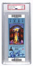 Ray Lewis Signed Super Bowl XLVII Ticket PSA “Last NFL Game” | Ravens HOF Auto