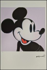Andy Warhol * Mickey Mouse * 57 x 38 cm * signed lithograph * limited # xx/100