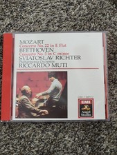 Mozart Beethoven CD Concerto No. 22  3 Sviatoslav Richter Muti EMI