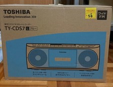 TOSHIBA TY-CDS7 CD radio cassette player