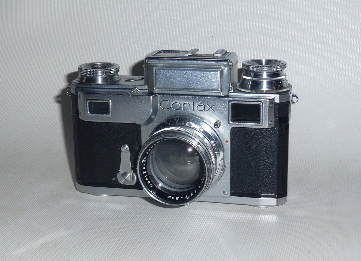 Zeiss Ikon Contax III Sonnar 1.5/50 Lens in case 1938 #J68866 | eBay