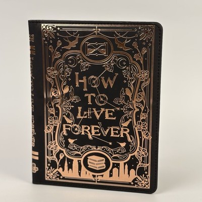 Invisible Life of Addie LaRue V.E. Schwab Faux Leather Journal Cover Owlcrate