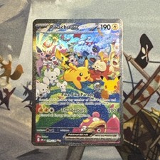Pokémon 30° Celebrazione Pikachu ex Illustrazione Segreta Raro 149/128