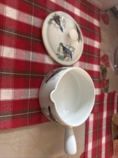 Le Faune Porzellan Lourioux 13 Vogel Servierschale Made In France