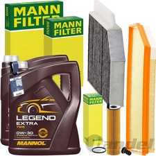 MANN FILTER+MANNOL 0W30 passend f&uuml;r MERCEDES GLE V/C167 GLS X167 245-370 PS