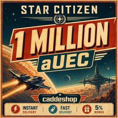 Star Citizen - 1.000.000  Auec - 1 Million Auec - Version 4.8.1 Live