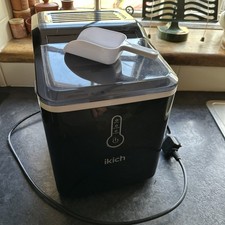 IKICH CP217A Countertop Ice Maker Machine Black Portable Tested Working