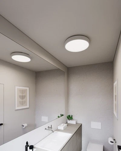 Sonneman 2747 Pi 16"W 1 Light LED Flush Mount Ceiling Fixture - Bronze - Picture 6 of 7