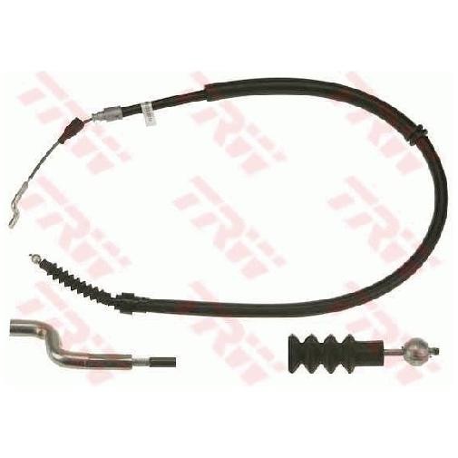 2X Handbremsseil Hinten FüR VW Transporter 70A 70E 70H 70L 90 Bis 03 TRW AJT AEN-image