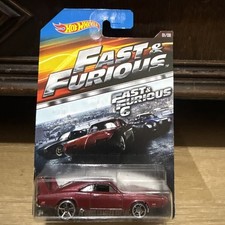 🔥 Hot Wheels Fast & Furious '69 Dodge Charger Daytona Official Movie Car HC6 🔥