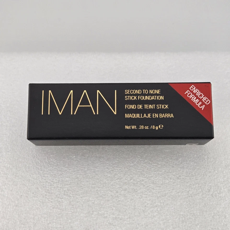 IMAN Second to None Stick Foundation SAND 4 Full Coverage Oil-Free Matte .28oz  - Image 2 of 4