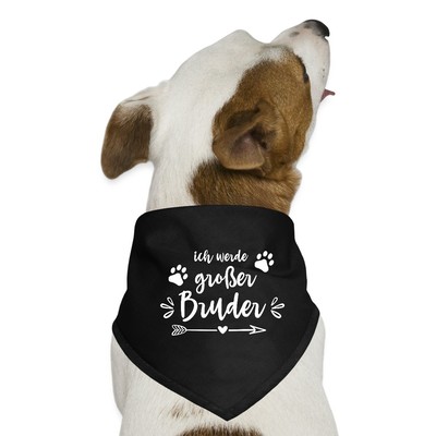 Ich Werde Großer Bruder Familie Hund Geschenkidee Hunde-Bandana