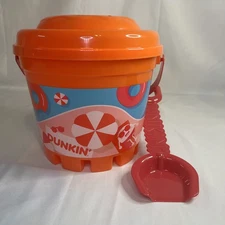 Limited Edition DUNKIN’ summer Sand Bucket With Shovel And LID