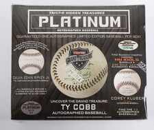 2019 Tristar Hidden Treasures Platinum Autographed Baseball Factory Sealed Box
