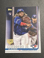 2019 19 TOPPS UPDATE 150 YEAR GOLD STAMP VLADIMIR GUERRERO JR. SP RC #US1 ROOKIE