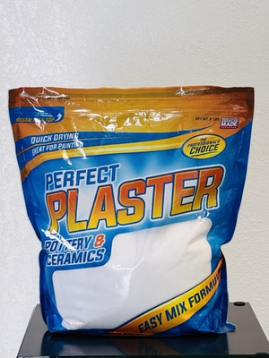 #ad 8 Lbs. Perfect Plastic Plaster Pottery amp; Ceramics Easy Mix Quick Dry Paintable $38.00