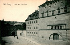 AK GRUSS AUS WÜRZBURG UNTERFRANKEN ZUCHTHAUS UM 1910 BAYERN