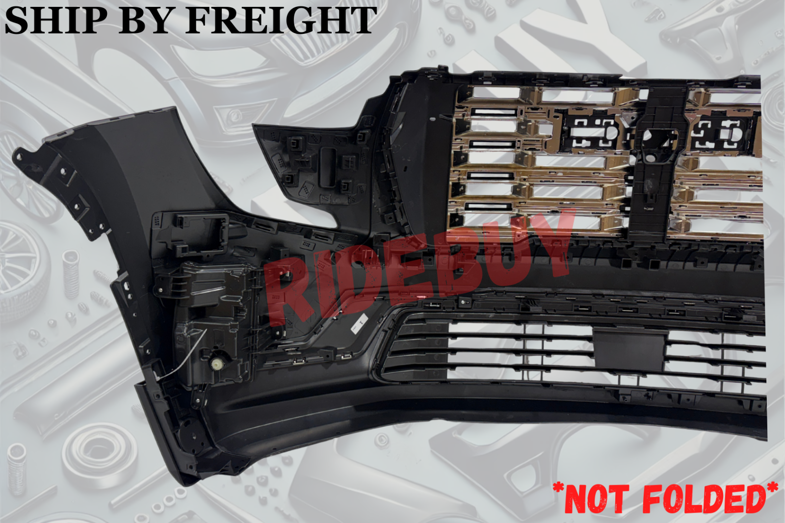 Fit 2024 2025 2026 GMC Acadia Front Complete Bumper Asbly Chrome W/ Fog ...